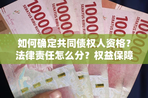 北京如何确定共同债权人资格？法律责任怎么分？权益保障技巧揭秘！