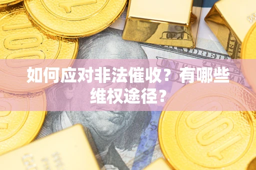 北京如何应对非法催收？有哪些维权途径？