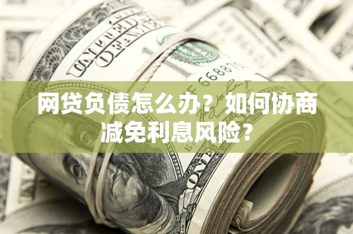 北京网贷负债怎么办？如何协商减免利息风险？