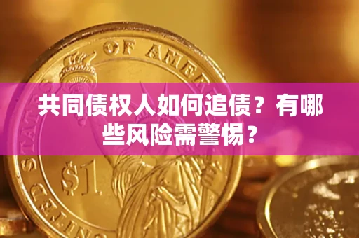 北京共同债权人如何追债？有哪些风险需警惕？